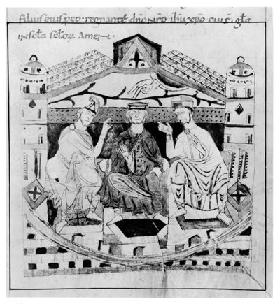 Louis I (778-840) the Pious by French School